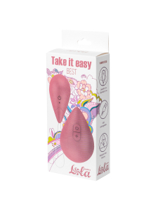 ВИБРОЯЙЦО С ПУЛЬТОМ УПРАВЛЕНИЯ TAKE IT EASY BEST PINK 9021-02LOLA