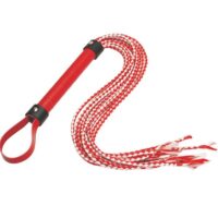 NOTABU Плеть цвет красный/белый, (pvc)., NTB-80093
